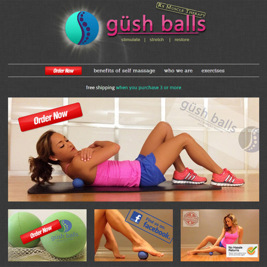 Gush Balls - Photography and Web Design - Los Angeles, US based Shopify Experts Revo Designs