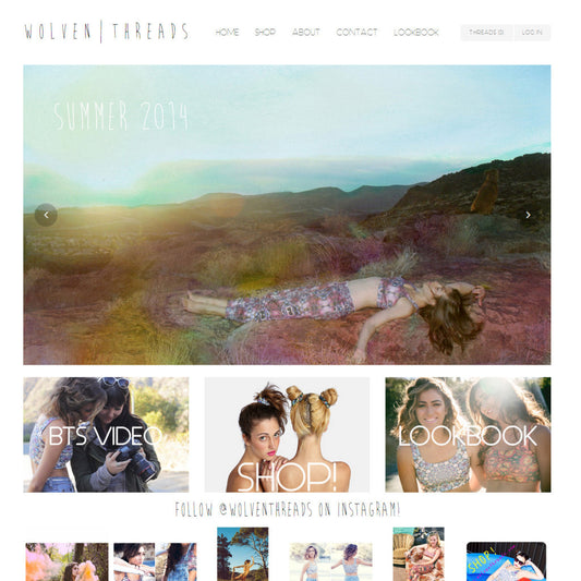 Wolven Threads - Photography and Web Design - Los Angeles, US based Shopify Experts Revo Designs