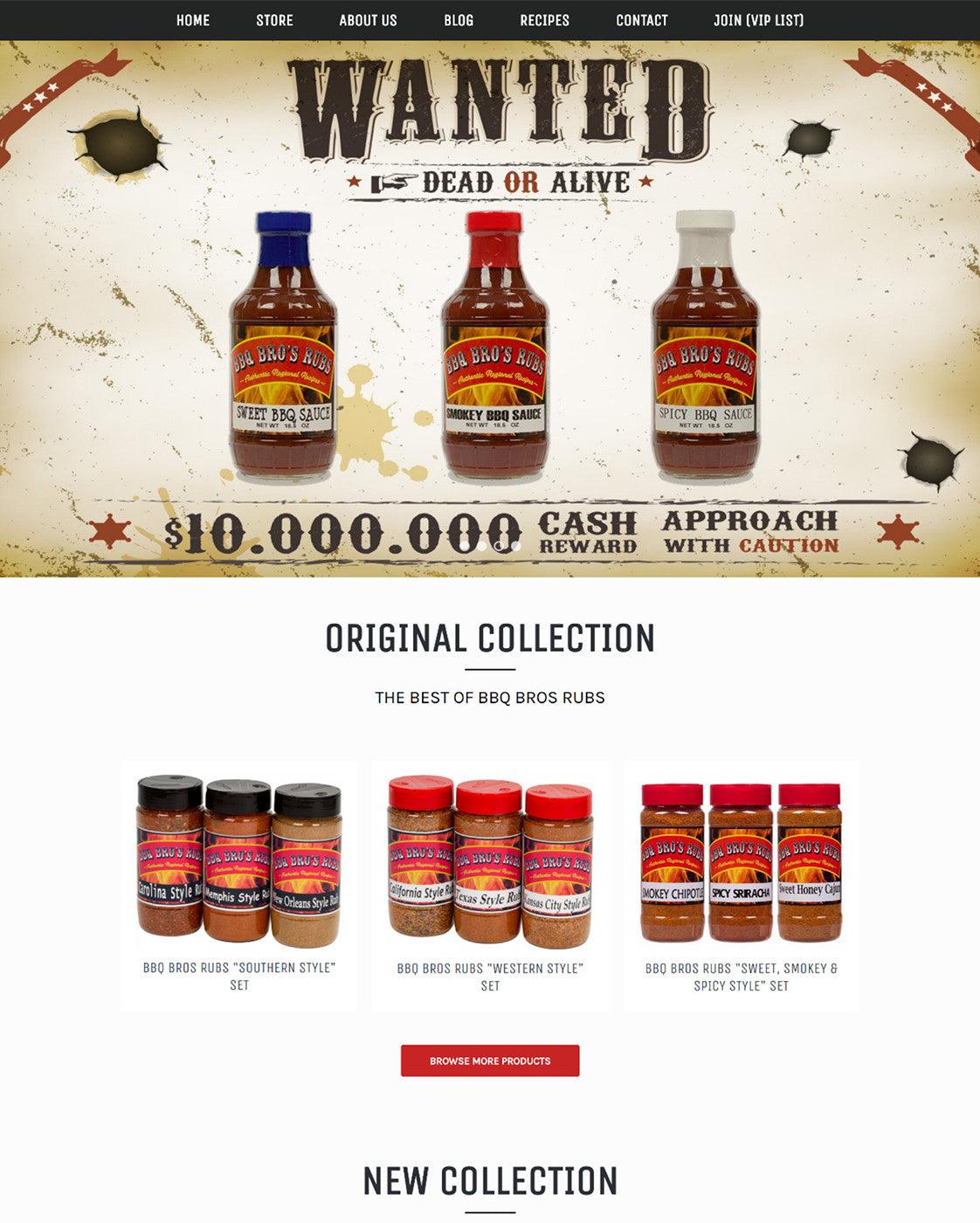 Bbq Bro Rubs - Photography and Web Design - Los Angeles, US based Shopify Experts Revo Designs