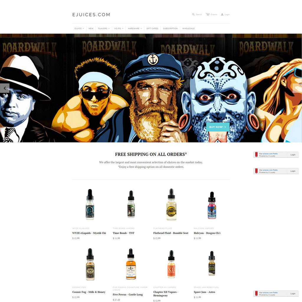 eJuices - Photography and Web Design - Los Angeles, US based Shopify Experts Revo Designs