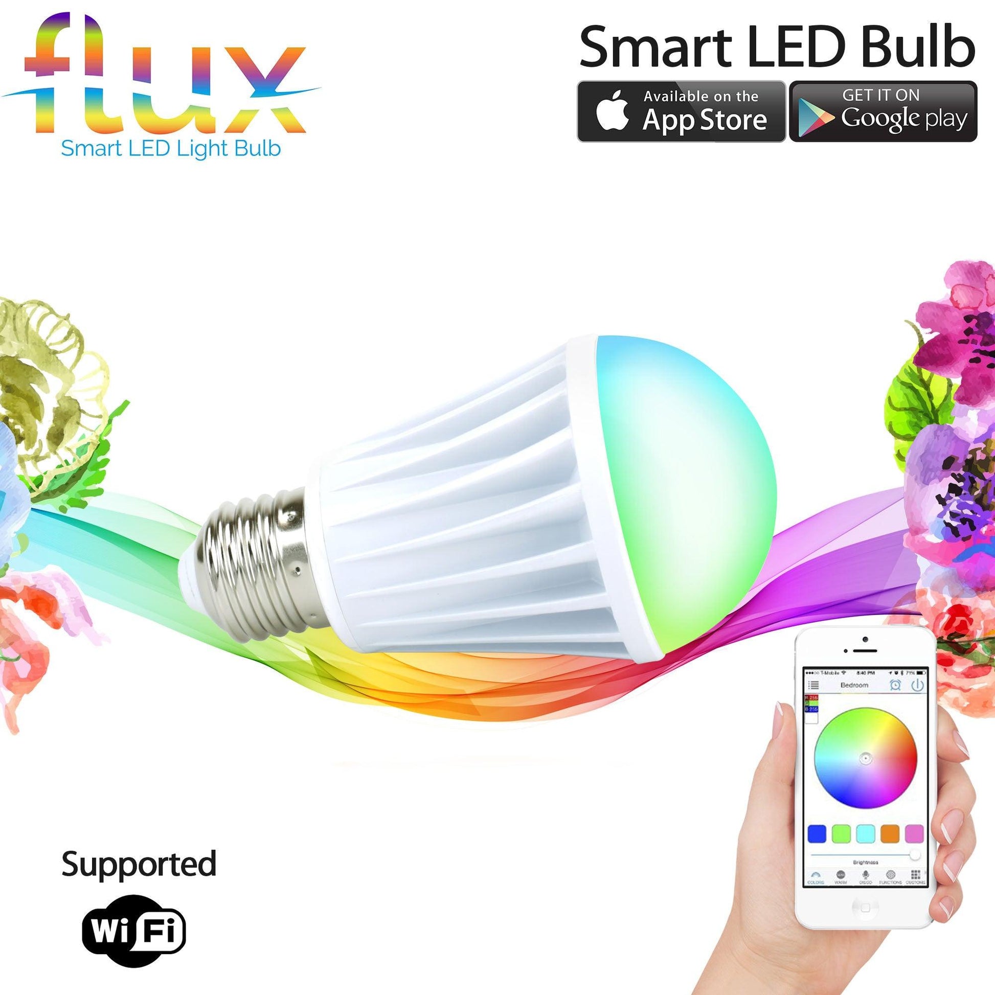 Color changing lightbulbs (4 styles) - Photography and Web Design - Los Angeles, US based Shopify Experts Revo Designs