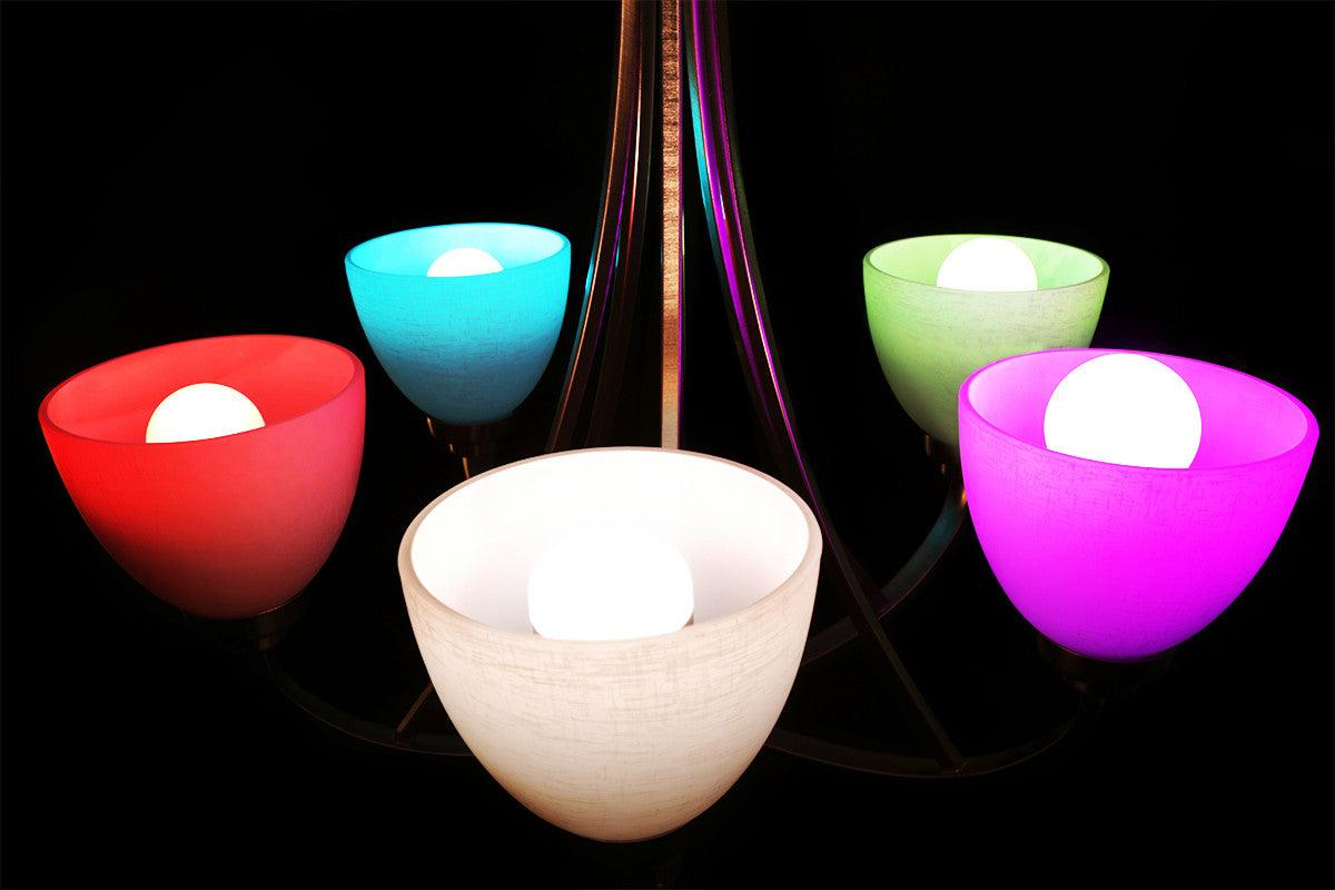 Color changing lightbulbs (10 photos) - Photography and Web Design - Los Angeles, US based Shopify Experts Revo Designs