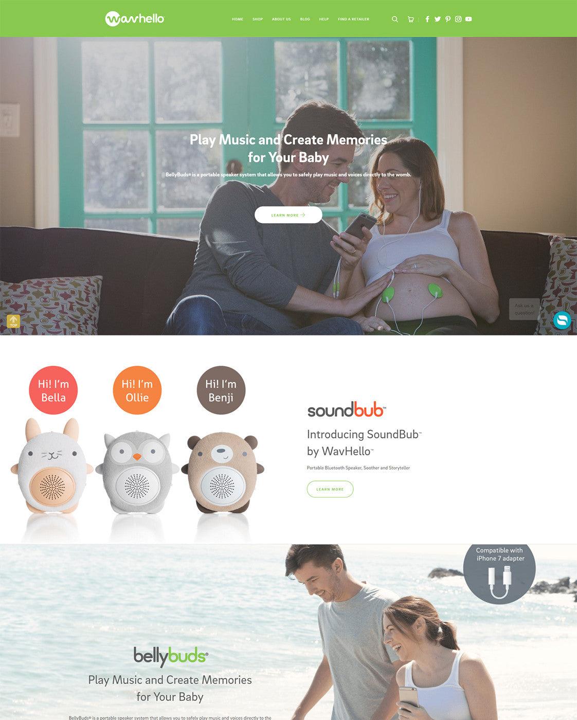 Wavhello - Photography and Web Design - Los Angeles, US based Shopify Experts Revo Designs